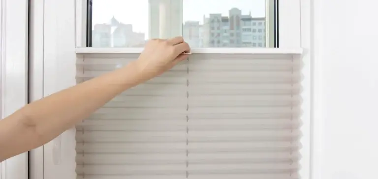 plisa okienna od dołu